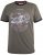 D555 Hereford Brooklyn Motorbike Printed Ringer T-Shirt Khaki - T-skjorter - Store T-skjorter - 2XL-14XL