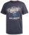 D555 Cairns Navy Fine Stripe Colorado Printed T-Shirt - T-skjorter - Store T-skjorter - 2XL-14XL
