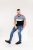 D555 Vista Couture Cut And Sew Curved Hem T-Shirt - T-skjorter - Store T-skjorter - 2XL-14XL