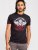 D555 Charles California Rebel Skull Printed T-Shirt - T-skjorter - Store T-skjorter - 2XL-14XL