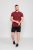 D555 WINCHESTER Red Polo Shirt - Polo- & piqueskjorter - Poloskjorte i store størrelser - 2XL-8XL