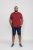 D555 WINCHESTER Red Polo Shirt - Polo- & piqueskjorter - Poloskjorte i store størrelser - 2XL-8XL