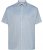 North Latitude 61116 Melert Kortermet Pikétrøye Blå - Polo- & piqueskjorter - Poloskjorte i store størrelser - 2XL-8XL
