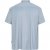 North Latitude 61116 Melert Kortermet Pikétrøye Blå - Polo- & piqueskjorter - Poloskjorte i store størrelser - 2XL-8XL