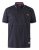 D555 Battersea Polo Shirt With Chest Embroidery Navy - Polo- & piqueskjorter - Poloskjorte i store størrelser - 2XL-8XL