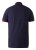 D555 Sloane Polo Shirt With Chest Embroidery Navy - Polo- & Piqueskjorter - Poloskjorte i store størrelser - 2XL-8XL