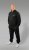 20 Nodi Mistral Tracksuit in Combed Fleece Cotton Black - Treningsdrakter - Treningsdrakter/Tracksuits store størrelser herre