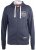 D555 Orchid Chest Printed Zip Through Hoody Denim Blue - Gensere og hettegensere - Store hettegensere - 2XL-14XL