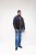 D555 Vincent Full Zip Hoody With Chest And Sleeve Piping Detail - Gensere og hettegensere - Store hettegensere - 2XL-14XL