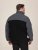 D555 Daly Quarter Zip Fleece Sweatshirt Svart/Grå - Gensere og hettegensere - Store hettegensere - 2XL-14XL