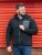 D555 Daly Quarter Zip Fleece Sweatshirt Svart/Grå - Gensere og hettegensere - Store hettegensere - 2XL-14XL