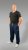 20 Nodi Libeccio Long Leg Sports Pants in Combed Cotton Jersey Navy - Sweatbukser og-shorts - Sweatbukser og Sweatshorts 2XL-12XL