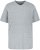 JP1880 702415 T-skjorte med V-hals Gråmelert - T-skjorter - Store T-skjorter - 2XL-14XL