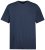 JP1880 702415 T-skjorte med V-hals Mellomblå melert - T-skjorter - Store T-skjorter - 2XL-14XL
