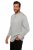 JP1880 702555 Langermet Henley t-skjorte Gråmelert - T-skjorter - Store T-skjorter - 2XL-14XL