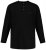 JP1880 702555 Langermet Henley t-skjorte Svart - T-skjorter - Store T-skjorter - 2XL-14XL