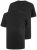JP1880 702637 T-skjorte med rund hals 2-pakning Svart - T-skjorter - Store T-skjorter - 2XL-14XL