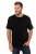 JP1880 702637 T-skjorte med rund hals 2-pakning Svart - T-skjorter - Store T-skjorter - 2XL-14XL