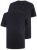 JP1880 702637 T-skjorte med rund hals 2-pakning Mørkeblå - T-skjorter - Store T-skjorter - 2XL-14XL