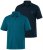 JP1880 704317 Pikéskjorte 2-pakning Petroleumsblå/Mørkeblå - Polo- & piqueskjorter - Poloskjorte i store størrelser - 2XL-8XL