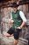 JP1880 Genuine Leather Traditional Lederhosen Shorts Black - Shorts - Store shorts - W40-W60