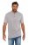 JP1880 708420 Henley t-skjorte 2-pakning Gråmelert - T-skjorter - Store T-skjorter - 2XL-14XL