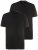 JP1880 708420 Henley t-skjorte 2-pakning Svart - T-skjorter - Store T-skjorter - 2XL-14XL