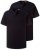 JP1880 708420 Henley t-skjorte 2-pakning Mørkeblå - T-skjorter - Store T-skjorter - 2XL-14XL