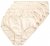Ulla Popken 710201 Truser 5-pakning Beige - Truser - 