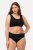 Ulla Popken 711214 Truser 2-pakning Svart - Truser - 