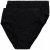 Ulla Popken 711214 Truser 2-pakning Svart - Truser - 