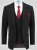 D555 Ted 4 Way Stretch Tailored Suit Jacket Svart - Dresser og blazere - Dresser i store størrelser