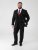 D555 Ted 4 Way Stretch Tailored Suit Jacket Svart - Dresser og blazere - Dresser i store størrelser