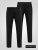 D555 Ted 4 Way Stretch Tailored Trouser Svart - Dresser og blazere - Dresser i store størrelser