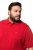 JP1880 712617 Pikéskjorte med magepasning Chilirød - Polo- & piqueskjorter - Poloskjorte i store størrelser - 2XL-8XL