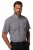 JP1880 722860 Kortermet rutete skjorte Svart - Skjorter - Store skjorter - 2XL-8XL