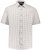 JP1880 Modern Fit Check Print Short Sleeve Shirt Grey - Skjorter - Store skjorter - 2XL-8XL