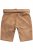 JP1880 Premium Goat Suede Staghorn Embroidery Shorts Leather Brown - Shorts - Store shorts - W40-W60