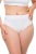 Ulla Popken 723498 Truser 2-pakning Hvit - Truser - 