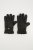 JP1880 Gloves Leather Warm Lining Black - Hansker - 