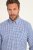 JP1880 Shirt Traditional Checked Long Sleeve Blue - Skjorter - Store skjorter - 2XL-8XL