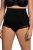 Ulla Popken 781632 Formende truser med høyt liv Svart - Shapewear - 