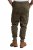 JP1880 782635 Cargobukse med benlommer Olivengrønn - Jeans og bukser - Store Bukser og Store Jeans