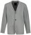 JP1880 Milano Flexnamic Strikket blazer Gråmelert - Dresser og blazere - Dresser i store størrelser