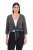 Ulla Popken 794514 Jerseybolero med knyting Antrasitt - Boleroer - 