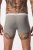 JP1880 Boxershorts Flexnamic OEKO-TEX Mid 2-Pack Grey/Off-White - Undertøy & badetøy - Undertøy store størrelser 
