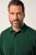 JP1880 Polo Shirt Long Sleeve Pique Dark Green - Polo- & piqueskjorter - Poloskjorte i store størrelser - 2XL-8XL