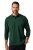 JP1880 Polo Shirt Long Sleeve Pique Dark Green - Polo- & piqueskjorter - Poloskjorte i store størrelser - 2XL-8XL
