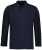 JP1880 799230 Langermet pikéskjorte Mørkeblå - Polo- & piqueskjorter - Poloskjorte i store størrelser - 2XL-8XL