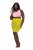 Ulla Popken 799278 Antignagshorts Lysegrønn - Antignagshorts - 